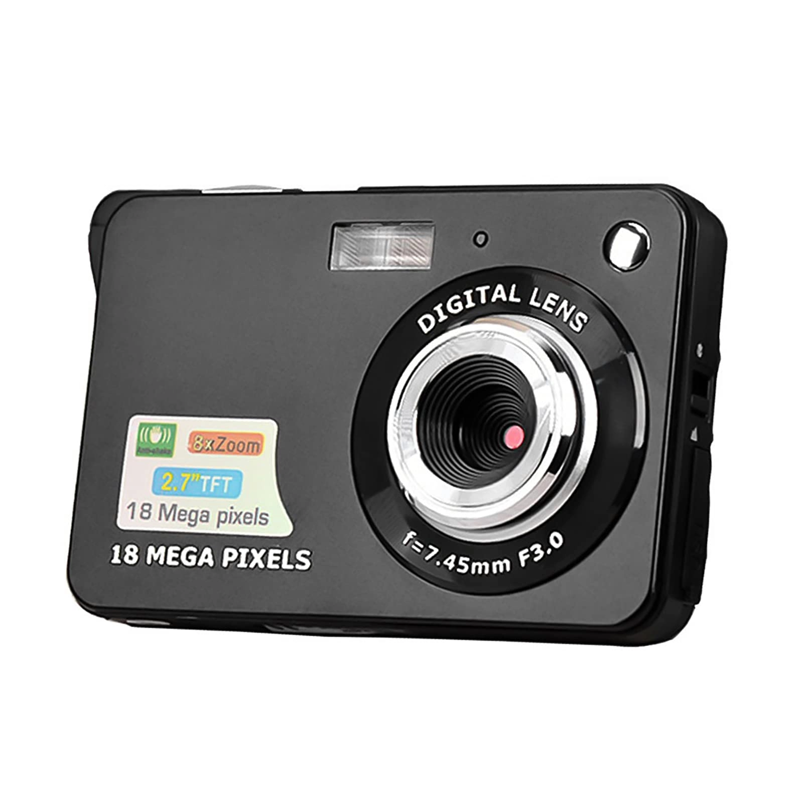 Mini Pocket Camera - 18MP 8X Zoom