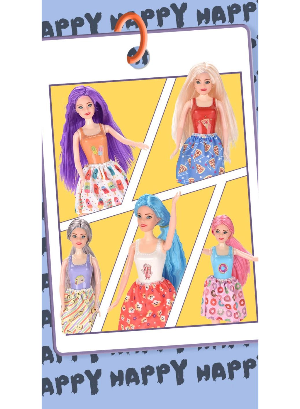 Color Reveal Rainbow Groovy Series Doll HRK06