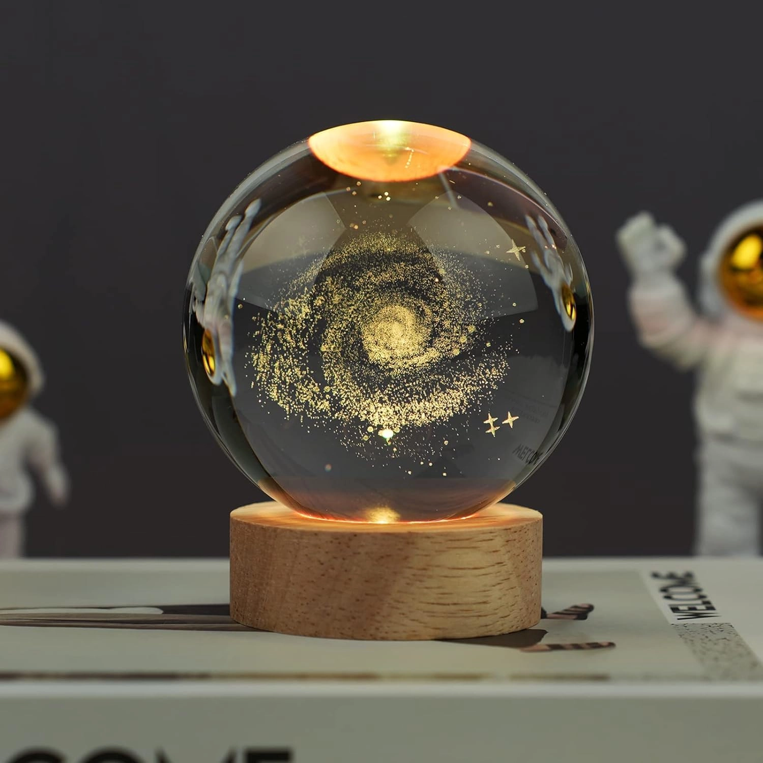 Desidiya Universe Crystal Lamp - Corded Electric Galaxy