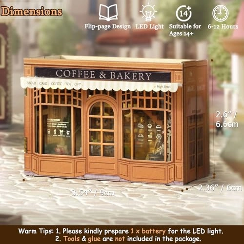 Miniature Dollhouse Kit - Warm House 1:32