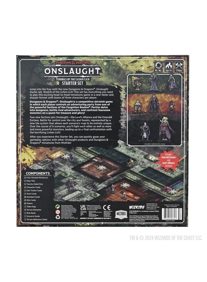 Dungeons & Dragons Onslaught: Tendrils of The Lichen Lich Starter Set