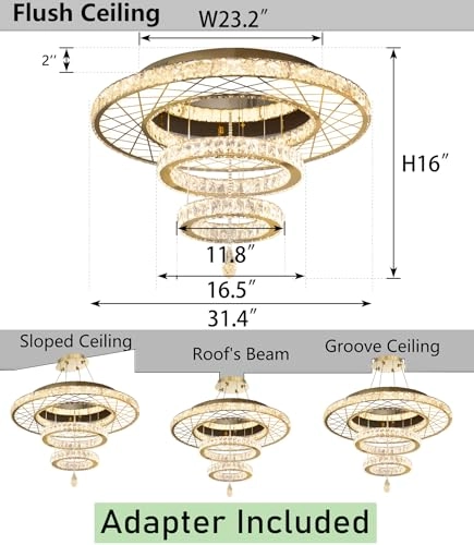MMQ3831 - 2700K 4000K 6000K Dimmable