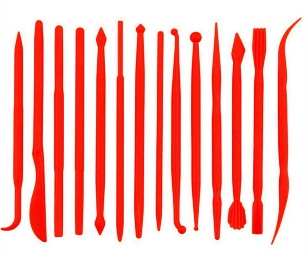 Clay Modeling Tool - Plastic 14pcs