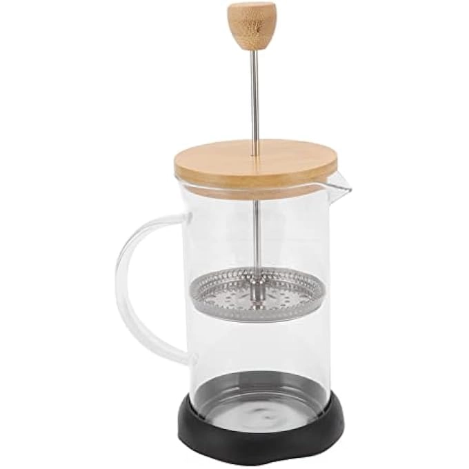 Soraz French Coffee Press - 600Ml Bamboo Cover