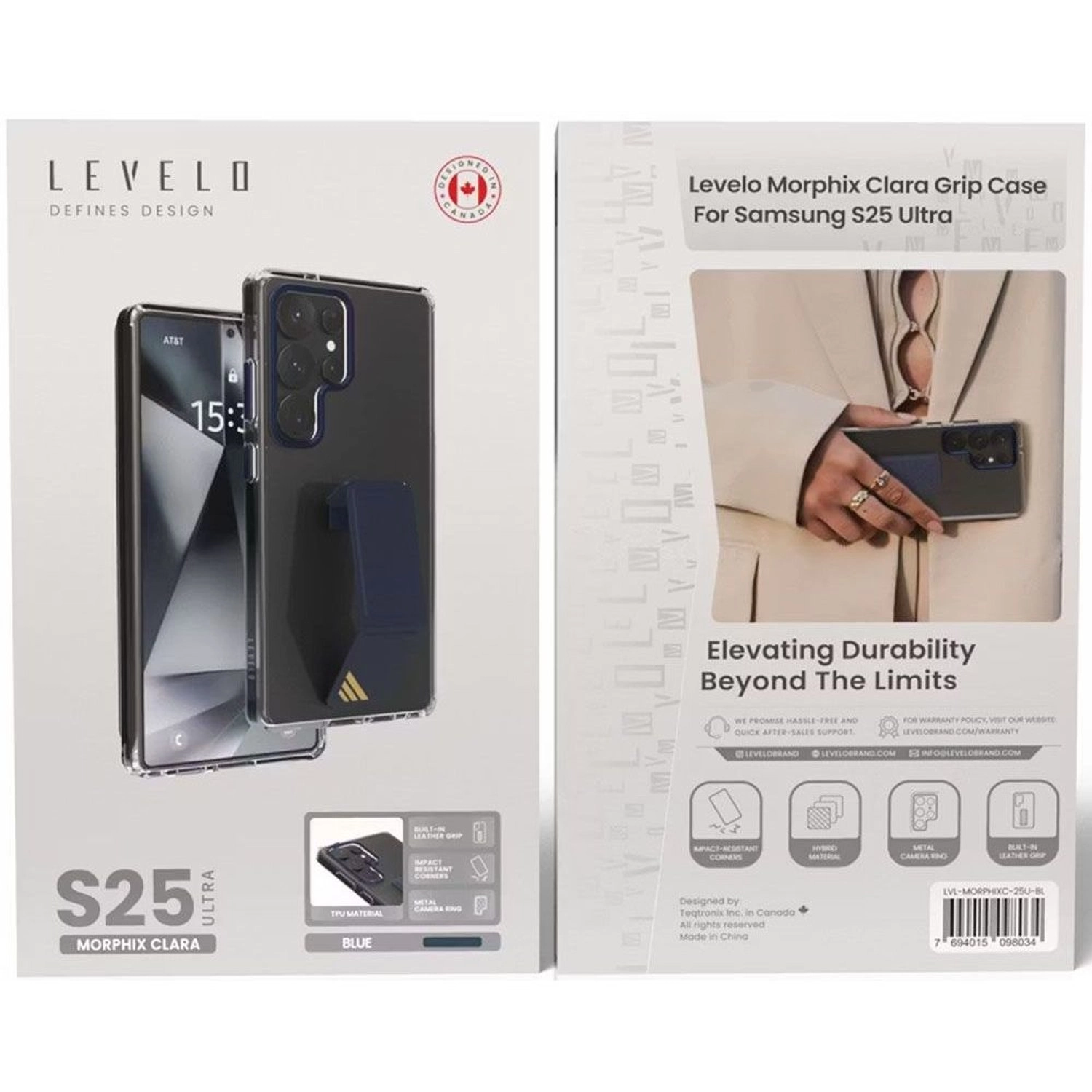 Morphix Clara Grip Case for Samsung Galaxy S25 Ultra