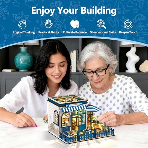 DIY Miniature House Kit - Sun Coffee Shop