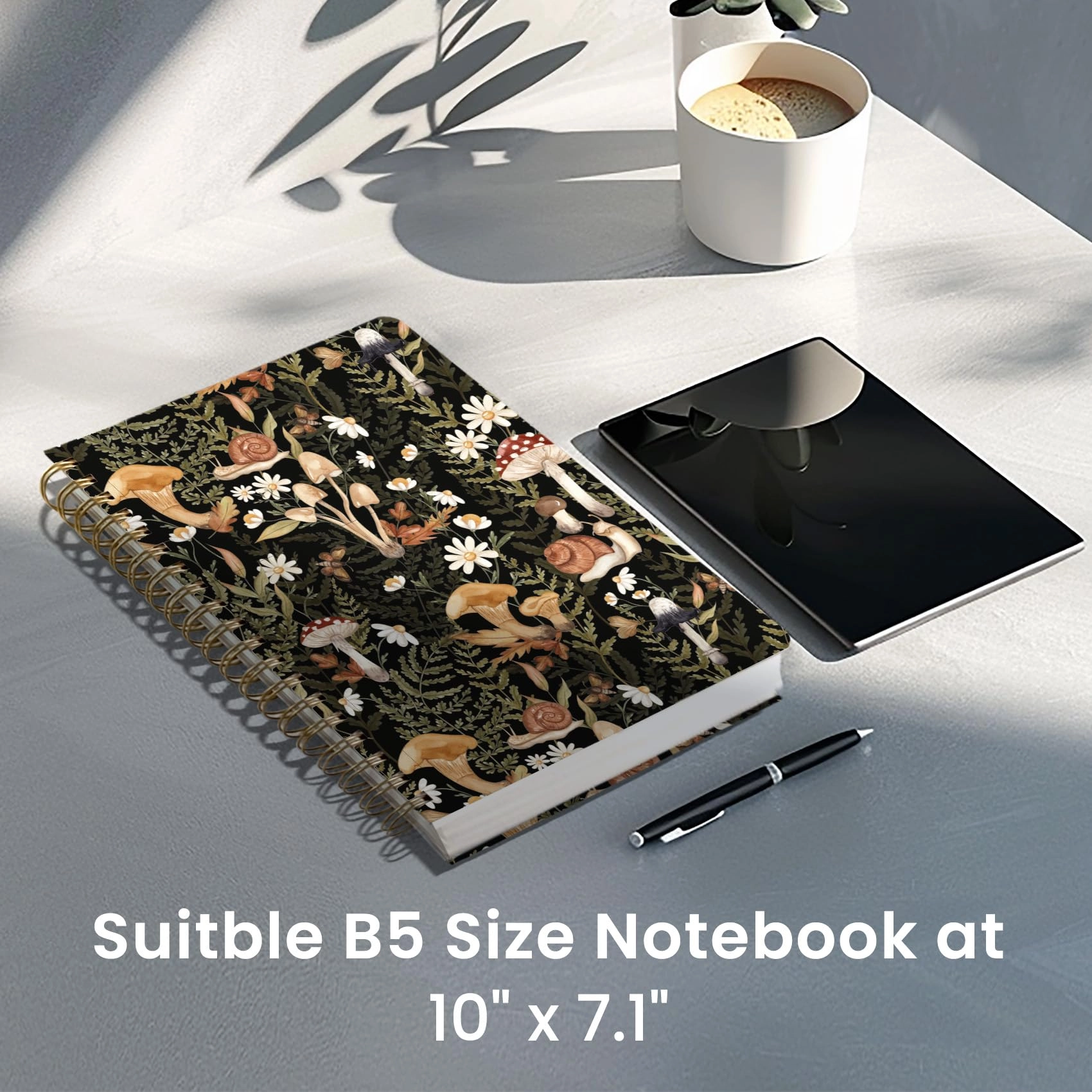 Spiral Notebook B5 Spiral - Lined 300 Pages