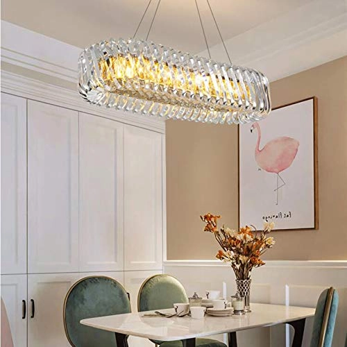 Round Crystal Chandelier - 80*22cm Gold and crystal