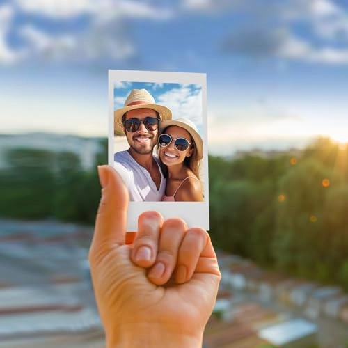 instax Mini Instant Film - 20 Exposures + Sticker Frames for Instax Prints - 20