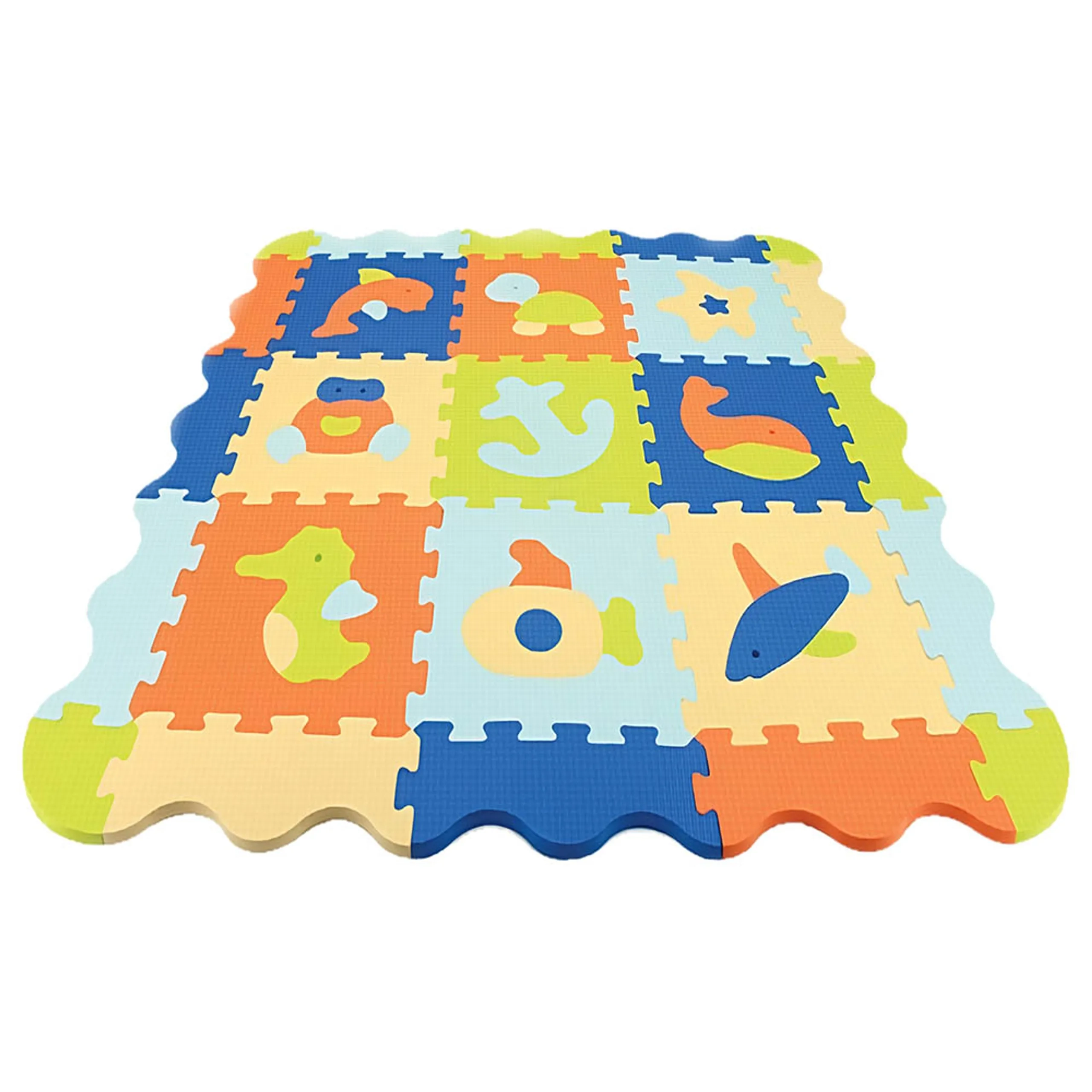 MOON Puzzle Activity Floor Mat - Ocean World Suitable for 10 months & above