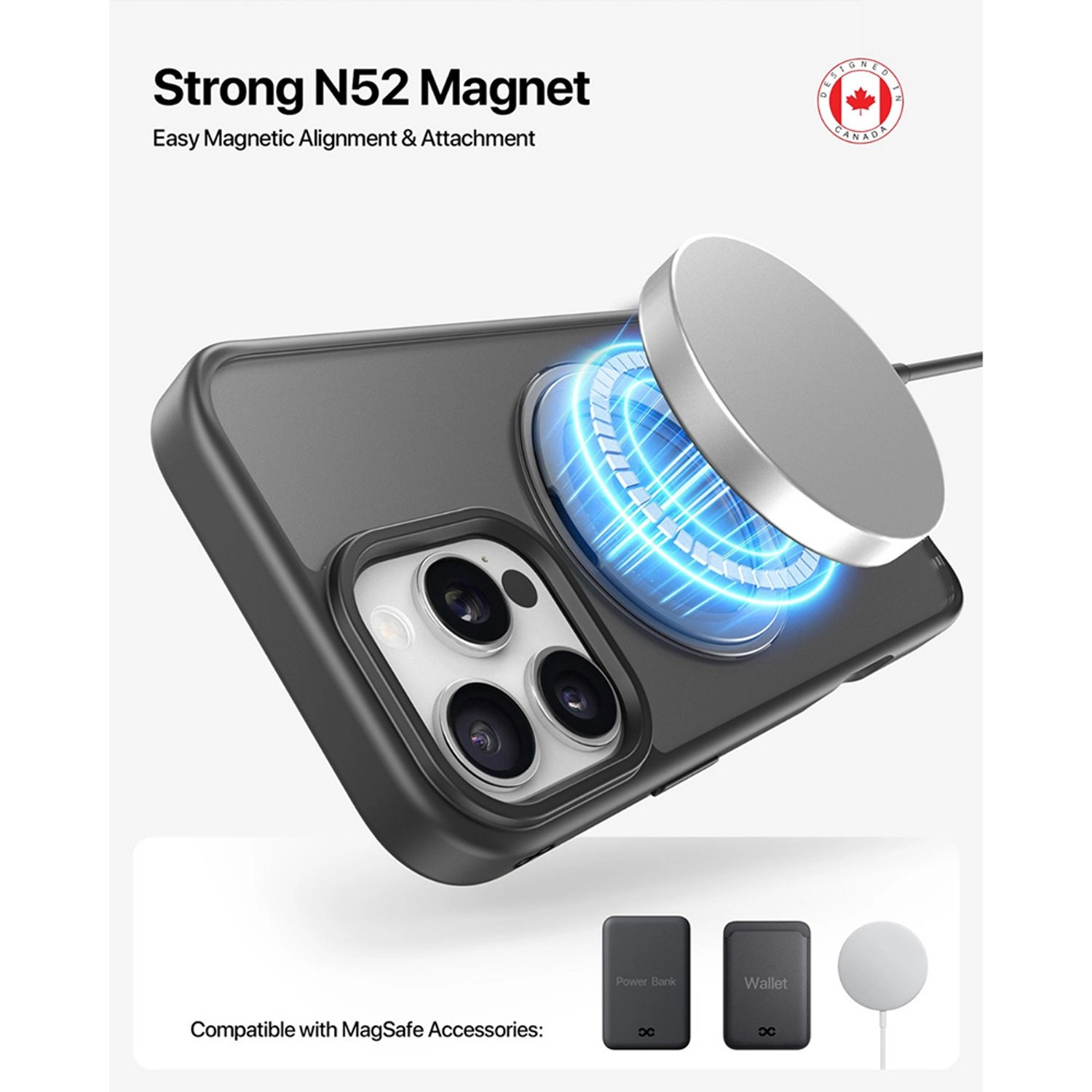 Pristine Case with MagSafe for iPhone 16 Pro