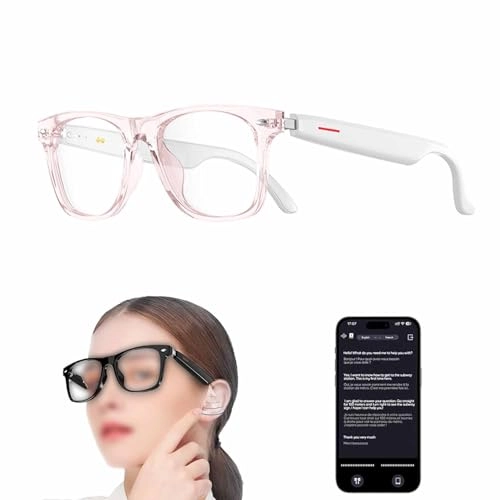 AI Translation Glasses - 134 languages IP65 waterproof Wireless calls