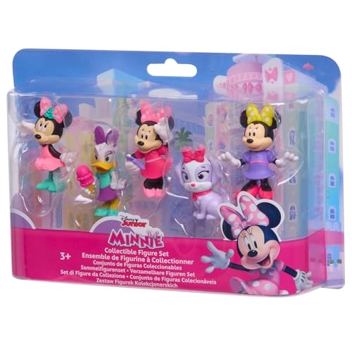 Minnie Mouse + Daisy Duck + Cream Puff - Disney Juniors - 3 yr 5 pcs