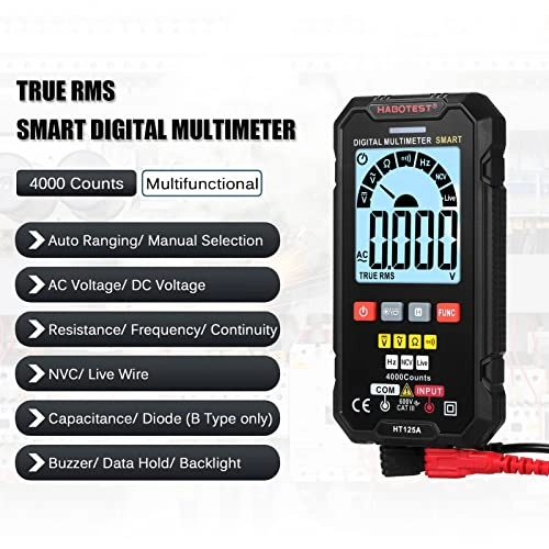 HT125A - 4000 Counts True RMS