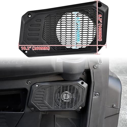 Speaker Pods - Polaris Ranger XP 1000 Crew XP 1000 Ranger 1000 Ranger 1000 XP 2018-2024