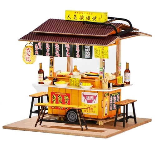 Miniature Wooden Dollhouse Furniture Kit - Creative Room 1:24