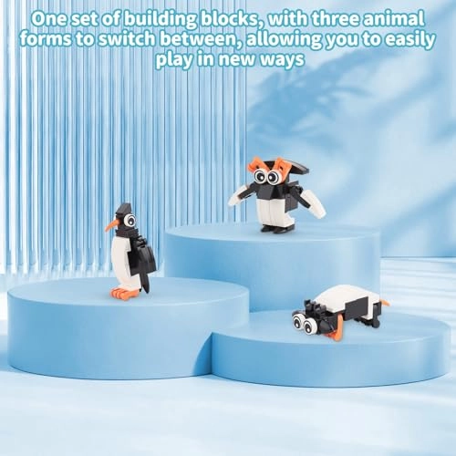 Mini Building Blocks Set - bird 12pcs