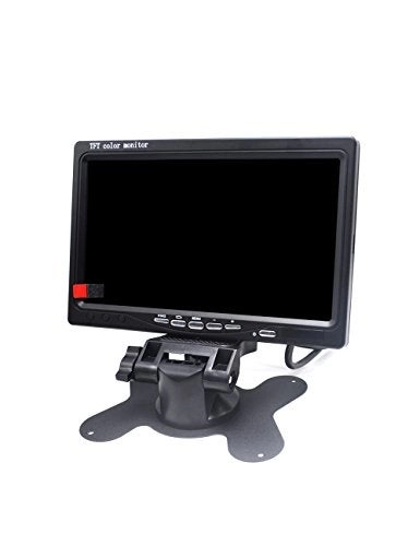 Car Rearview Quad Split Monitor - 7 Inches