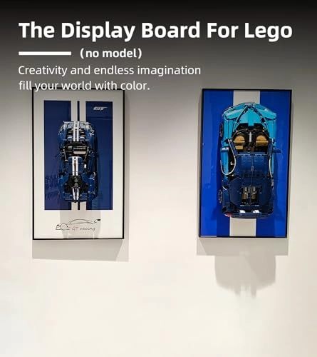 Display Wall Mount for LEGO Bugatti Chiron 42083 - 74.9X45cm