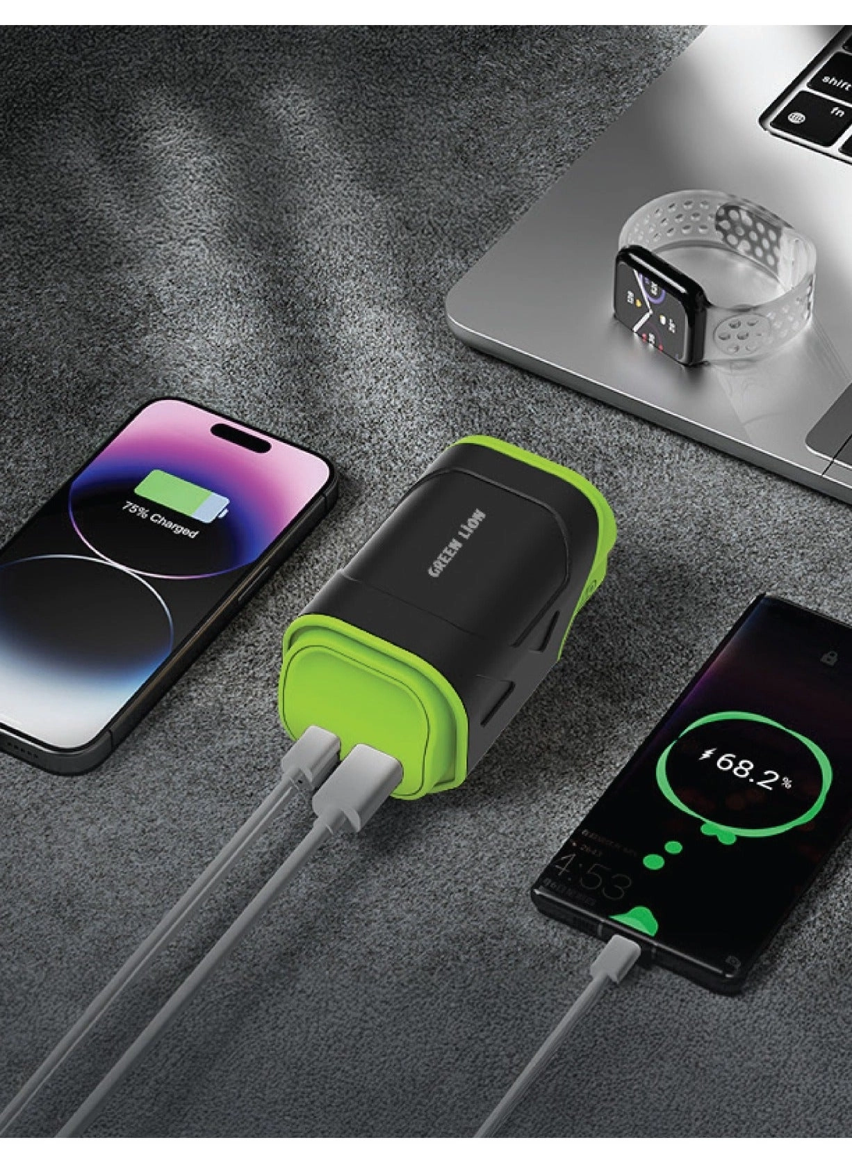 Trave-X - 10000 Watt-hour 22.5 Watt QC 22.5W|PD 20W|Lightning 20W Max