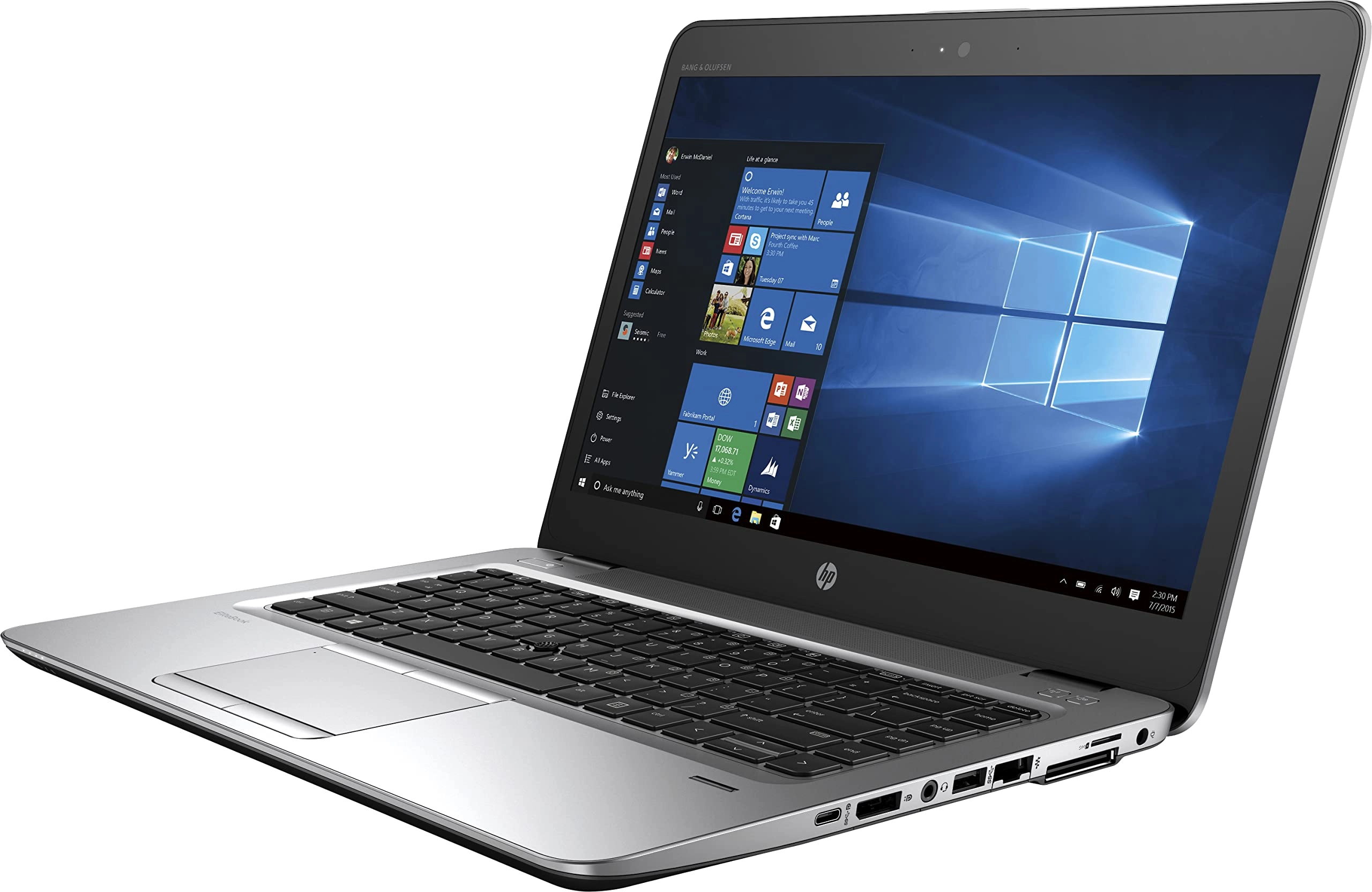 HP (Renewed) EliteBook 840 G3 - 14.1'' Core i5-6300U 16GB DDR4 256GB SSD