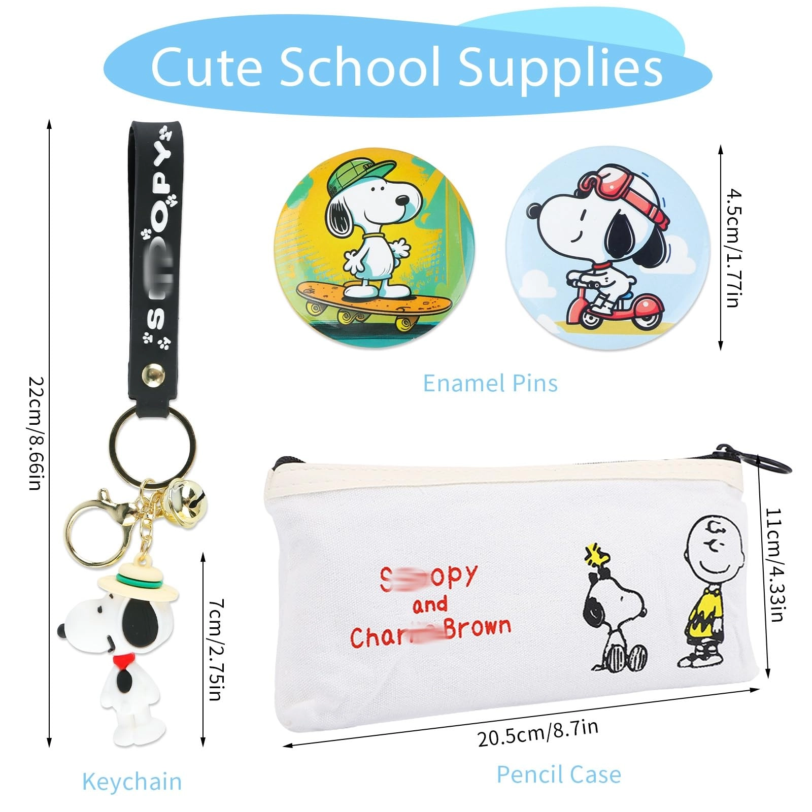 Cute Stationery Set - 69 pcs