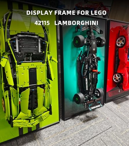 Wall Display Board for LEGO Technic Mercedes AMG F1 W14 E 42171 - aluminium alloy frame
