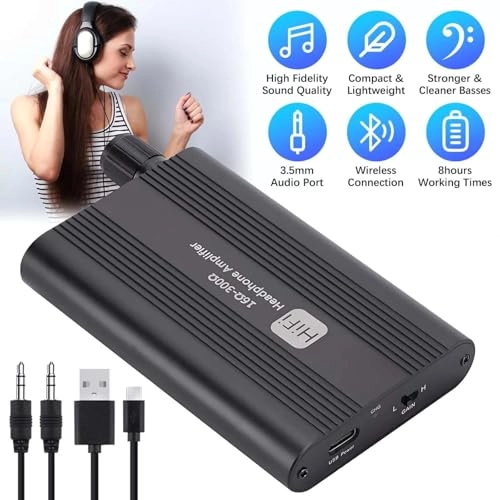 Headphone Amplifier - 3.5mm 1000mAh