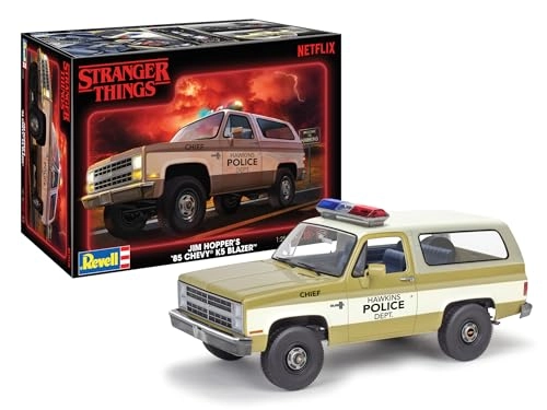 Revell Stranger Things Jim Hopper's '85 Chevy K5 Blazer Model Kit (14558) - 1:25