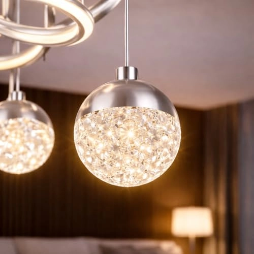 Infinity Ring Chandelier - Dimmable
