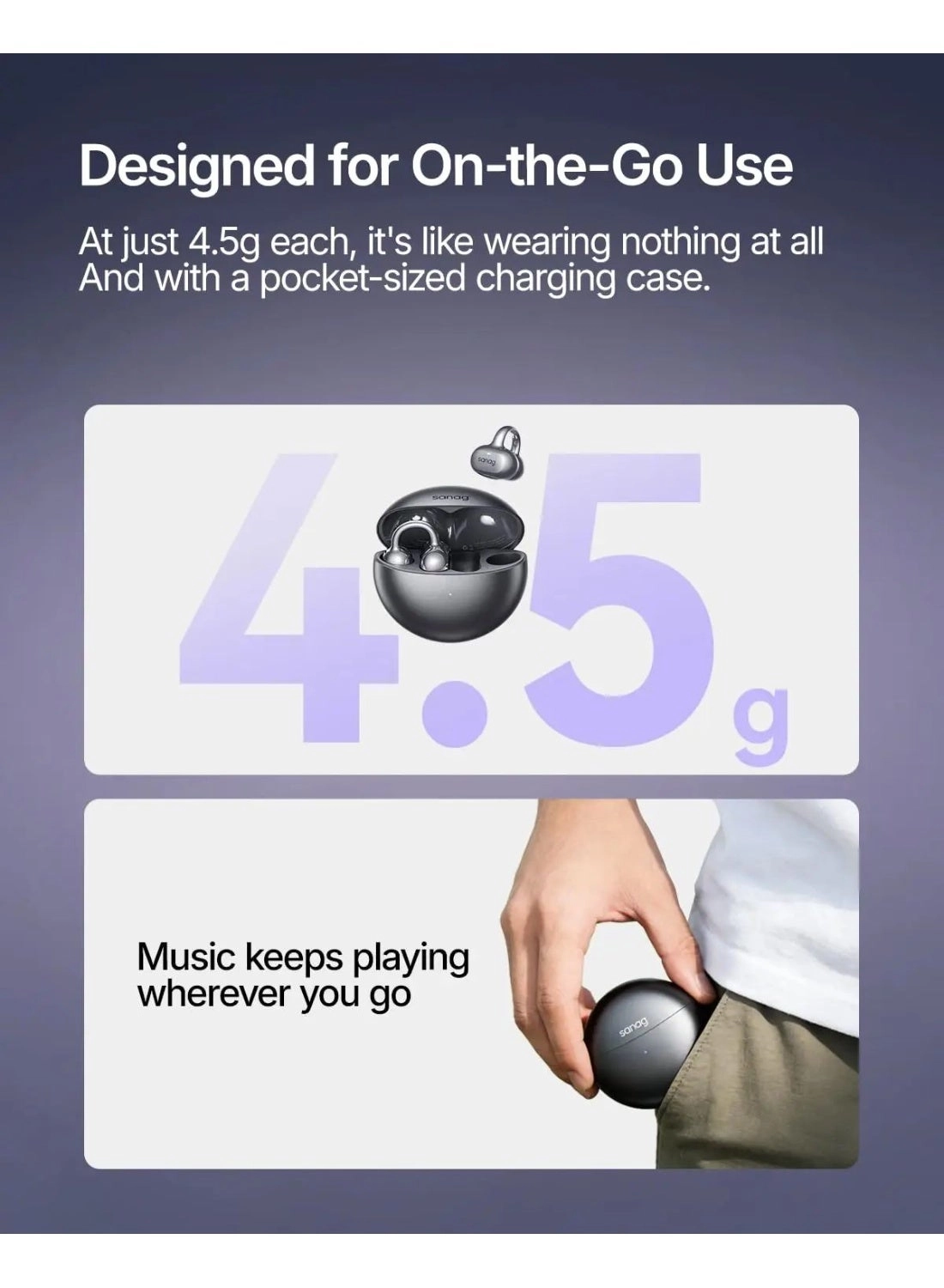 S6S Ultra Wireless Earbud