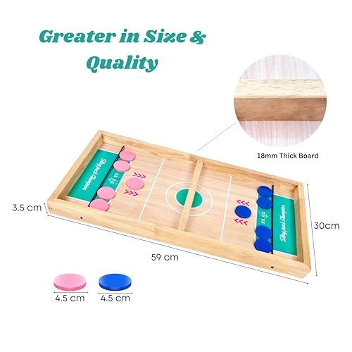 Ludo + Snake & Ladders + String Hockey