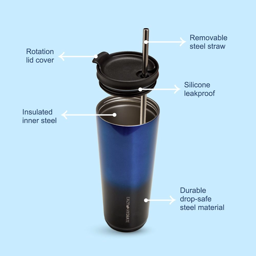 Insulated Water Bottle Vacuum Insulated 700 ml