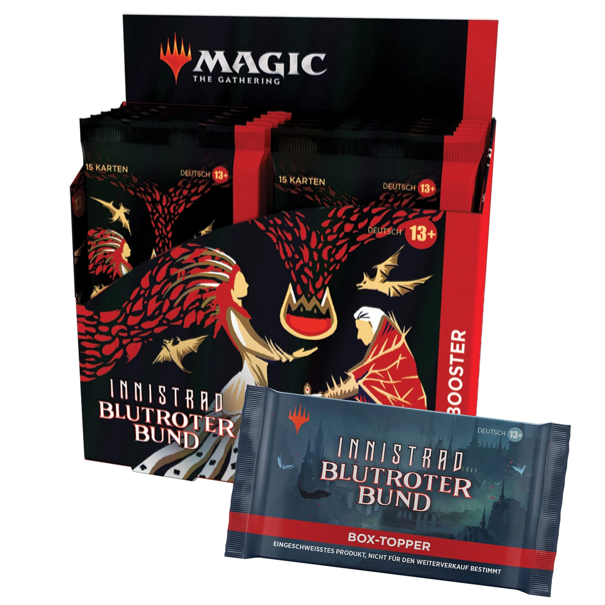 Magic: the Gathering Innistrad: Crimson Vow Collector Booster Box - 182 Cards