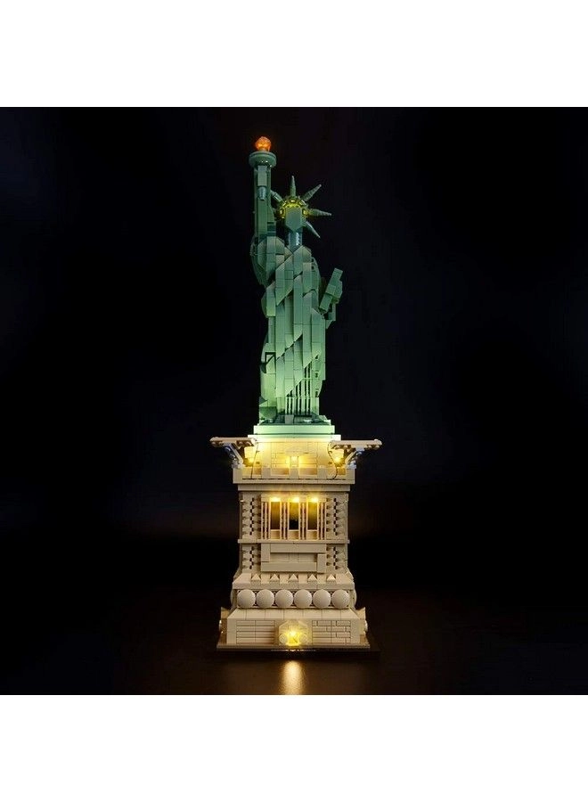 BRIKSMAX Led Lighting Kit For Architecture Statue Of Liberty - Compatible With Lego 21042