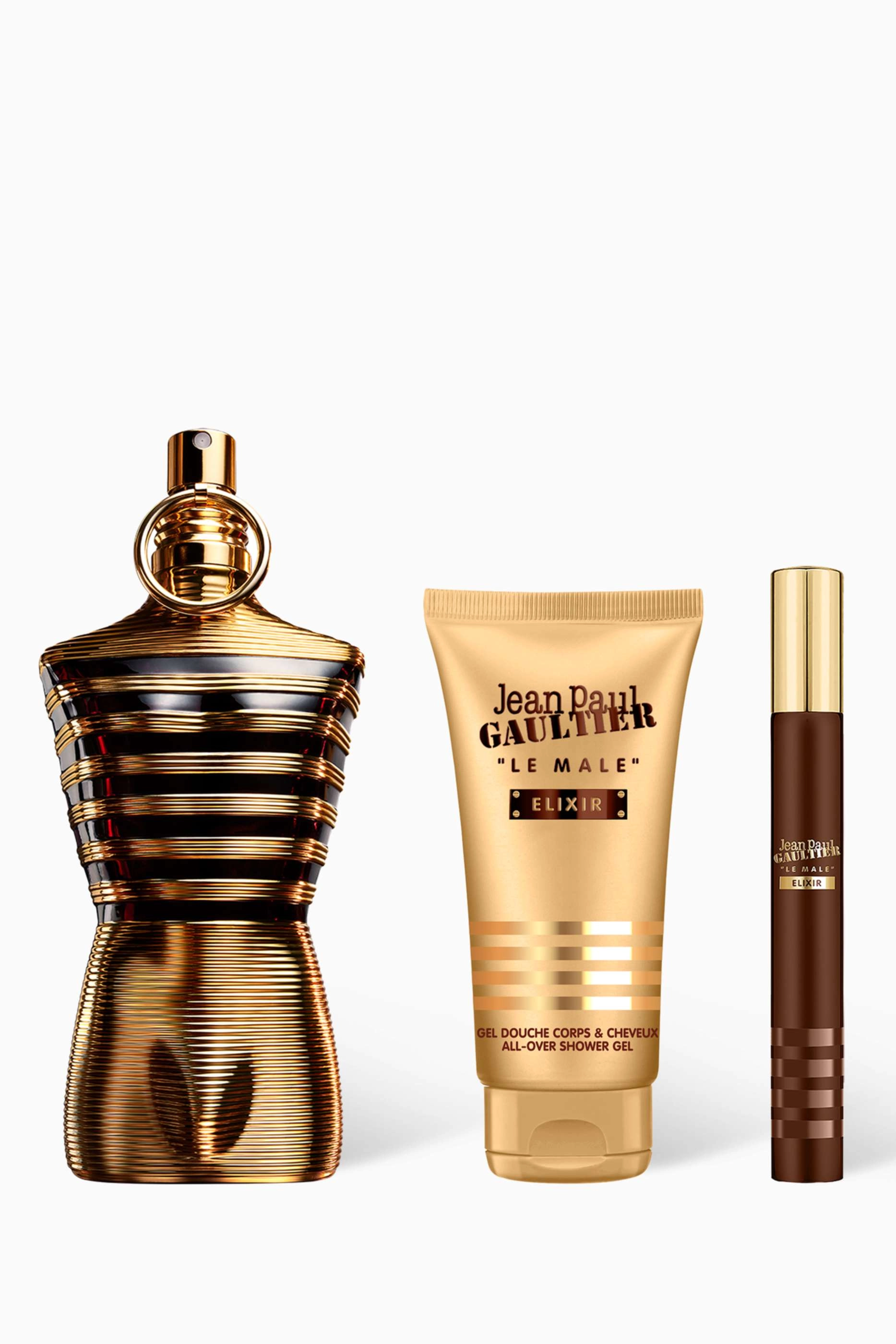 Jean Paul Gaultier Perfumes Le Male Elixir + Le Male Shower Gel - Eau de Parfum 3 piece(s)