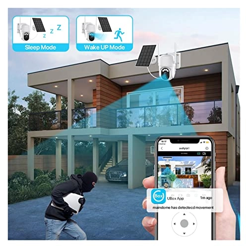 Outdoor Solar Security Camera 2K