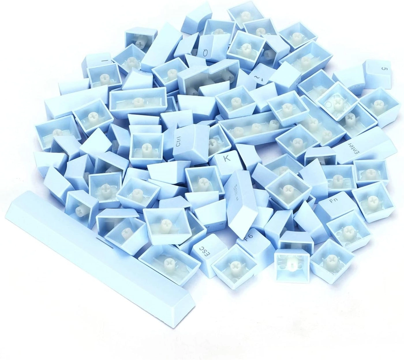 PBT Keycaps - 108Pcs Two Color