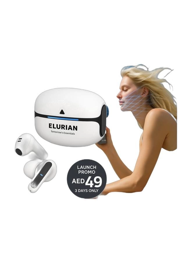 Elurian Air - Wireless Earbud + Mini USB Rechargeable Fan - Wired Fan