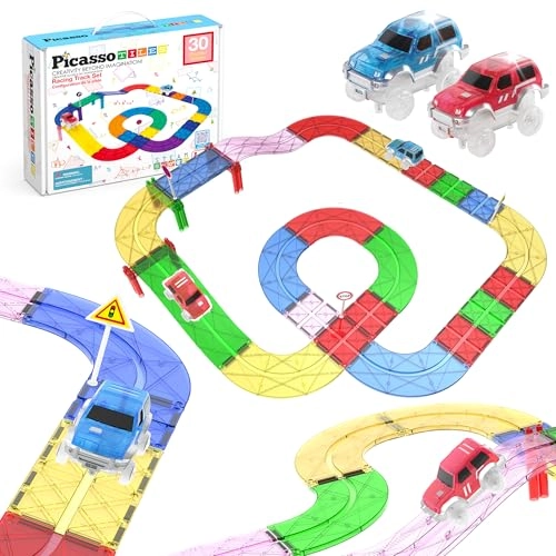 Magnetic Race Car Track - 30 pcs