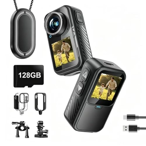 Dual Screen Sports Camera - 128GB 4K