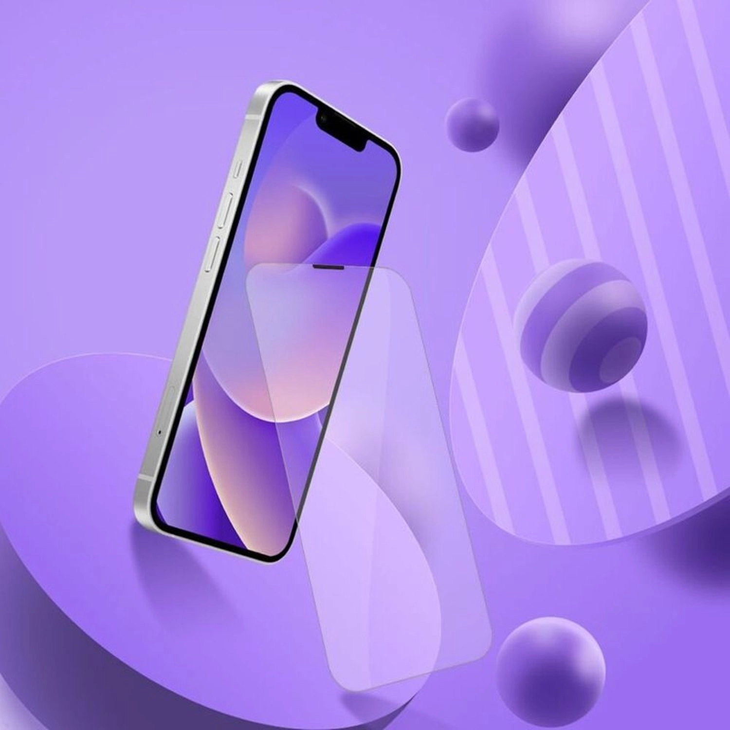 Anti-Fingerprint Tempered Glass Screen Protector for iPhone 14 Plus