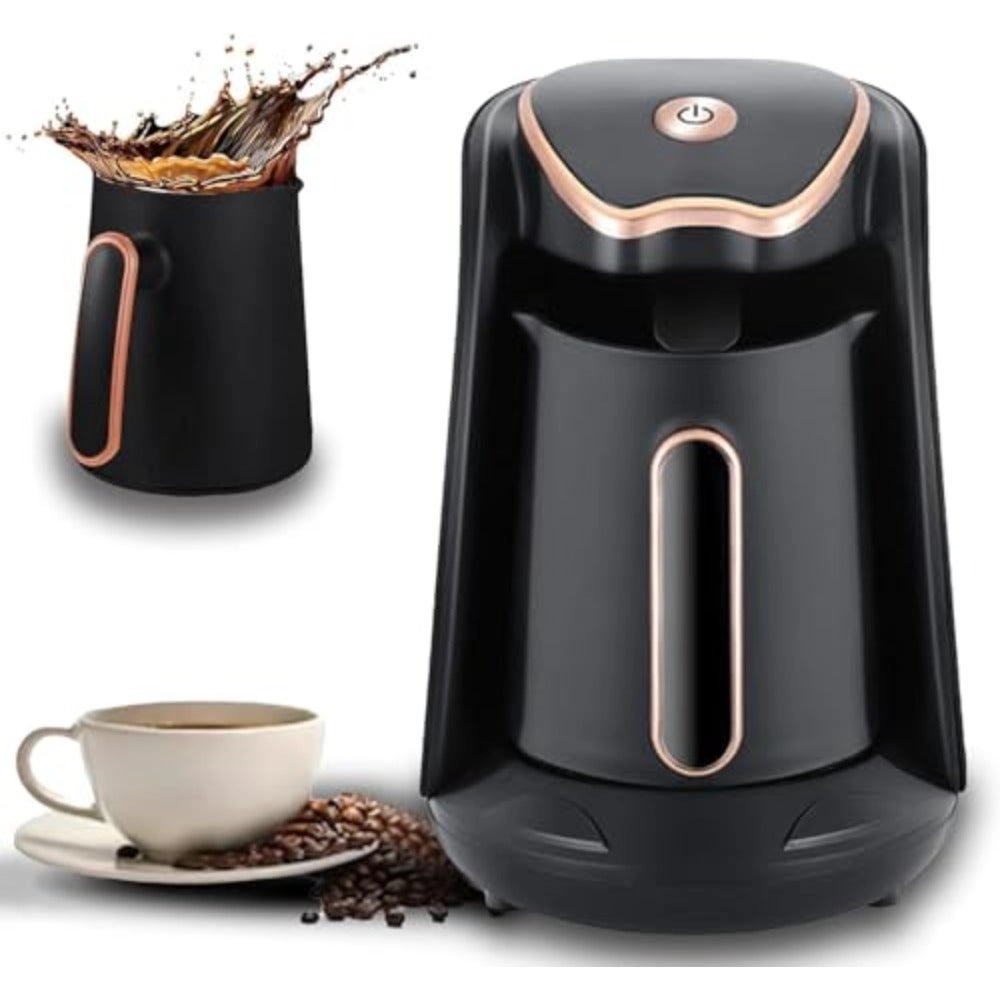 Generic Automatic Turkish Coffee Maker - 250ml (4 Cup) One-Touch Operation 600 W