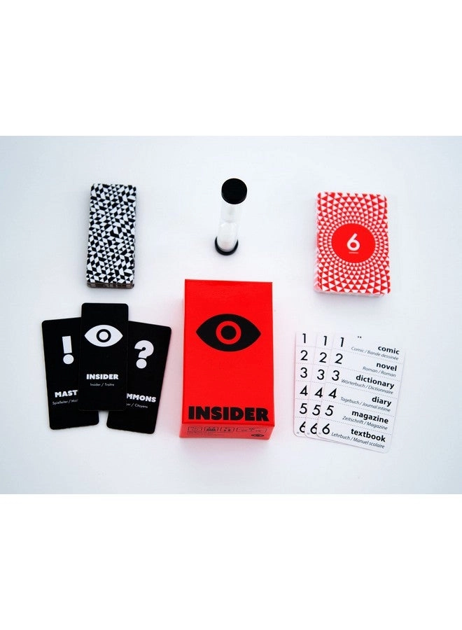 Insider Guessing Game - Ages 9+