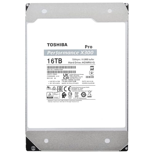 X300 PRO 3.5" 7200rpm 512MB SATA 6Gb/s (HDWR51GXZSTB) - 16TB
