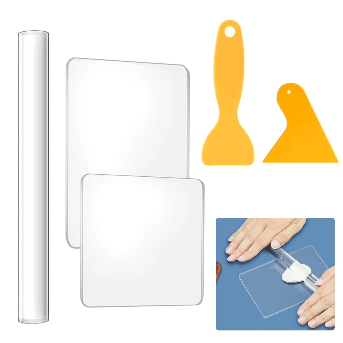 Serplex Clay Tools - Acrylic 5Pcs