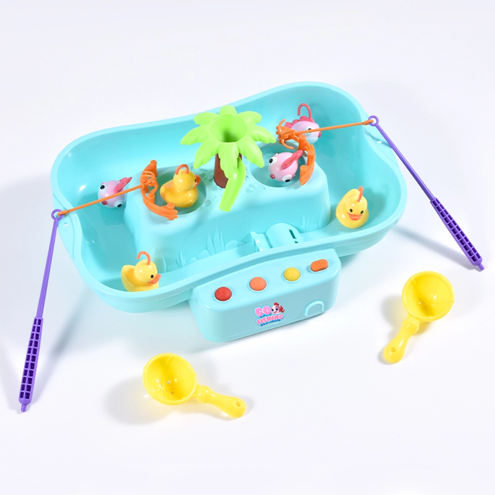 Water Circulating Fishing Game - 20 pieces 6 music options
