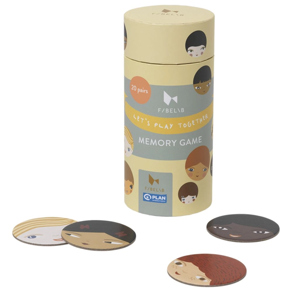 Fabelab Memory Game - Suitable for 3 years & above 20 pairs