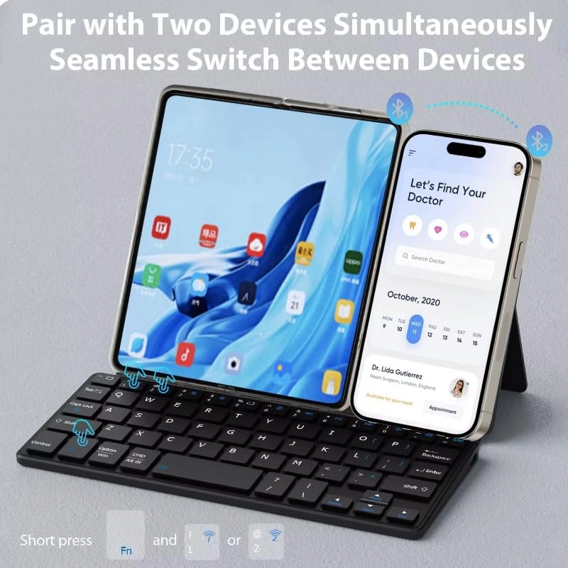Foldable Keyboard - Bluetooth