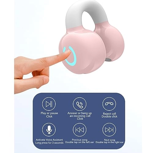 Clamp/Holder On Earphones Wireless Earbud